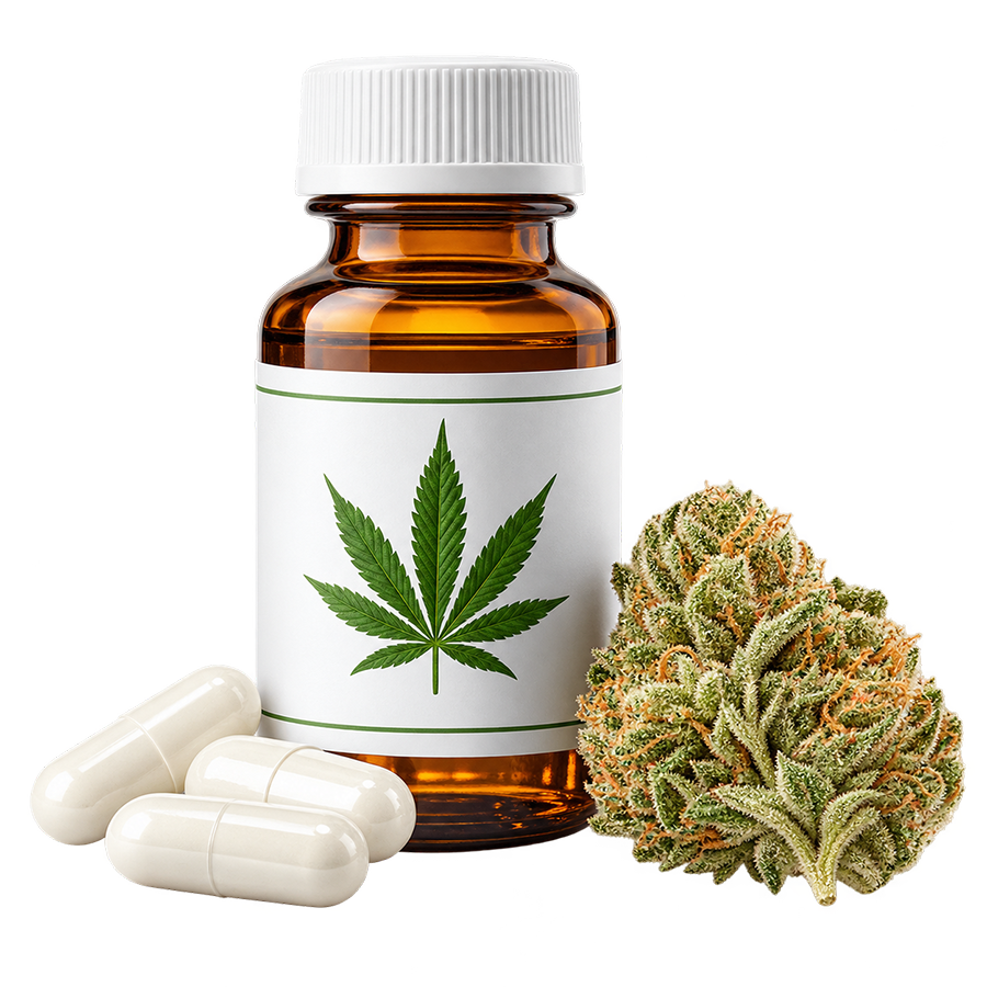 Cannabis Extrakt Kapsel Flower